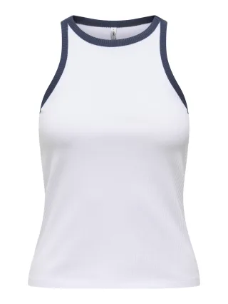 ONLY - ONLVELA LIFE S/L TOP JRS bright white - Gr. - M