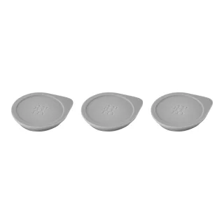 ZWILLING Fresh & Save CUBE CUBE Set Etikettenpositionierer, 3-tlg, Grau
