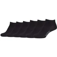 MUSTANG Kurzsocken casual (6-Paar) mit elastischem Komfortbund
