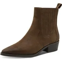 MARCO TOZZI AZARO Cowboy Stiefelette Chelseaboots, Ankleboots im stylischen Used-Look