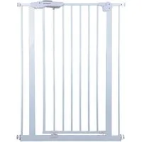 RAMROXX Treppenschutzgitter Absperrgitter weiß für 75-85cm Durchgang 110cm Hoch