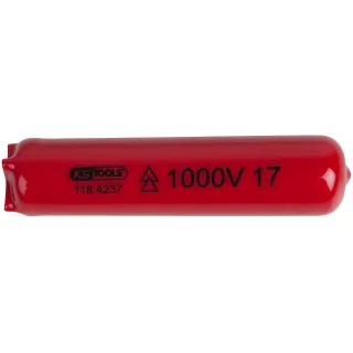 KS Tools Isolierte Tülle mit Klemmkappe, 25mm, L=100mm - 118.4237