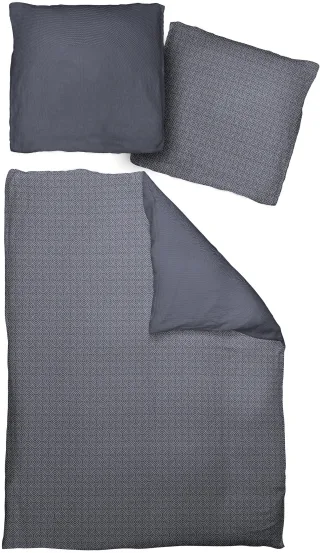 Adam Bettwäsche "Graphic Ventusl light" 2 Stk. aus 100 % Bio-Baumwolle, 2 teilig - Bettwäsche Set