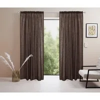 LeGer Home by Lena Gercke Gardine Marusha (1 St), Stangendurchzug, halbtransparent, Leinenoptik, grob gewebt, verschiedene Größen