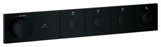 GROHE Unterputz-Thermostat Grohtherm Aqua Tiles, 106867 FMS 4 ASV phantom black, 106867KF00 106867KF00