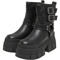 Buffalo Buffalo GOSPHER BOOTIE HARNESS - VEGAN NAPPA Stiefel