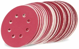 TOOLTECH Schleifscheiben-Set, Ø 125 mm, 50 Stück