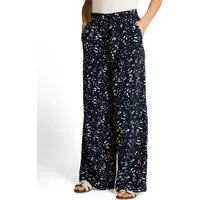 TOM TAILOR Webhose mit Allover-Muster/weites Bein