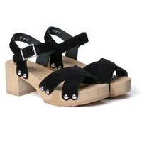 Softclox HANKA Kaschmir schwarz (natur) Sandalette