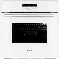 KKT KOLBE Einbaubackofen Backofen Elektroherd EB8015W, mit 2-fach Teleskopauszug, DampfClean, 60 cm / Heißluft / Einbauherd / Kochmulde / Selbstreinigung