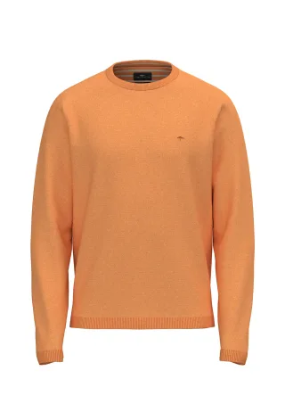 FYNCH-HATTON - O-Neck, Air Cotton tangerine - Gr. - 3XL