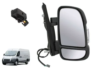 Spiegelgehäuse + Blinker RECHTS für Fiat Ducato Citroen Jumper Peugeot Boxer