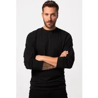 JP1880 T-Shirt Langarmshirt Bauchfit Basic Rundhals