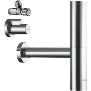 hansgrohe Flowstar Designsiphon-Set 51304000 chrom, G 1 1/4