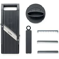 GLOBAL Gemüsehobel Mandoline / Gemüsehobel 95 mm GSL-95 black