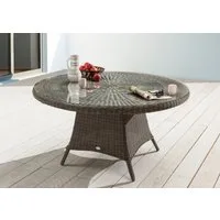 Destiny Gartentisch »LUNA Tisch«, (100x75 cm), Aluminium, Polyrattan