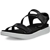 Ecco SOFT SANDAL W 3-STRAP Sandale Riemchensandale, Sommerschuh, Klettschuh mit Fußbett