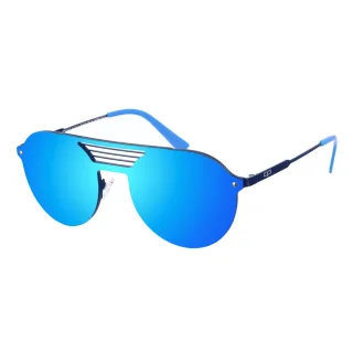 Unisex NEW LOURENZO Oval geformte Nylon Sonnenbrille
