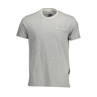 Kurzarm T-Shirt mit Rundhalsausschnitt und Tasche