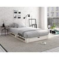 OTTO home Palettenbett "ALASCO " Mit Schublade, zertifiziertes Massivholz, erweiterbar zum Doppel- oder Familienbett