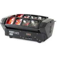 PURElight LED Scheinwerfer, Spidy Moving Bar, RGBW CREE, DMX-Steuerung, Musikmodus, Lichteffekte