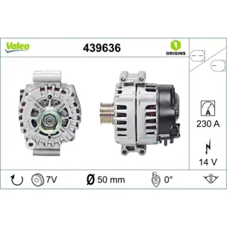Valeo Generator BMW 5er 6er 7er X5 X6 439636