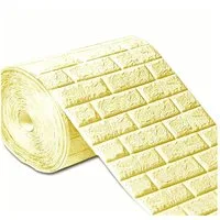 Agger 3D Wandpaneel 3D Wandpaneele Wandverkleidung Selbstklebend Tapeten Steinoptik, 300*50cm Wasserdicht Wandtapete Küchenrückwand