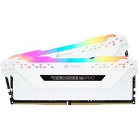 DIMM 16 GB DDR4-3000 (2x 8 GB) Dual-Kit, Arbeitsspeicher weiß, CMW16GX4M2C3000C15W, Vengeance RGB PRO, INTEL XMP
