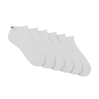 Hugo - No-Show-Socken für Herren/Damen Unisex (6er-Pack) (Weiß)