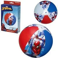 BESTWAY Wasserspielzeug Aufblasbarer Strandball Marvel Spider-Man, 51 cm, Bestway 98002, Kunststoff