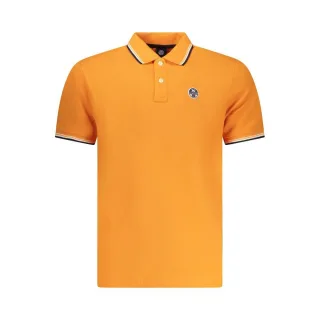 North Sails Arancione Baumwoll Polo für Herren