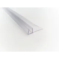 Kristhal Dusch- & Baddesign Duschdichtung Überlappungsdichtung (Schiebetürdichtung) zwischen Glas und Glas