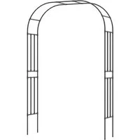 COSTWAY Rosenbogen, Rankhilfe, für Kletterpflanzen, 240x153x40cm