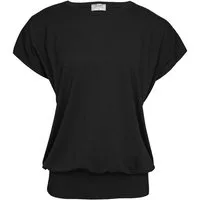 Seidel Moden Rundhalsshirt mit breiten Gummiband an der Taille - MADE IN GERMANY