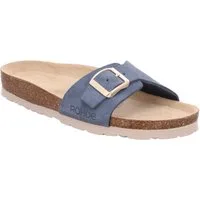 Rohde SUNNYS N°11 Pantolette Sommerschuh, Schlappen mit vorgeformtem Softfußbett
