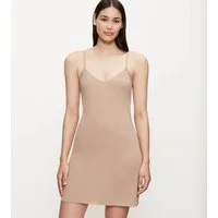 Triumph Unterkleid Body Make-Up T Dress 02 nahezu unsichtbar, tiefer V-Ausschnitt