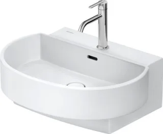 Duravit Balcoon Waschtisch 600x480, mit Überlauf, mit Hahnloch, 241160AC00