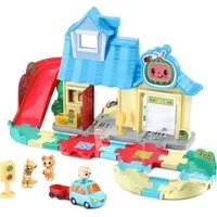 Vtech® Lernspielzeug Cocomelon - JJs Spielhaus Schienenset, mit mehr als 30 Melodien, Lieder und Sätze