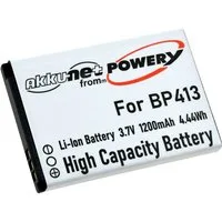 Powery Akku für Doro Primo 413 Handy-Akku 1200 mAh (3.7 V)