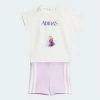 adidas Sportswear T-Shirt ADIDAS DISNEY DIE EISKÖNIGIN T-SHIRT SET (1-tlg)
