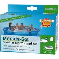 SUMMER FUN Poolpflege Monats-Set Sauerstoff - Schwimmbad-Wasserpflege -
