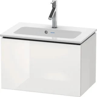 Duravit L-Cube Waschtischunterbau wandhängend Weiß Hochglanz 620x391x400 mm - LC615608585 LC615608585