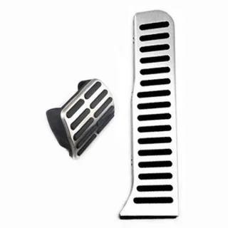 Sport Pedale (Automatik) in Schwarz / Silber für VW Golf 5 V 6 VI Golf Plus Beetle 5C