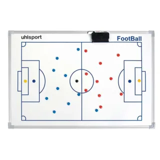 Uhlsport TAKTIKTAFEL INKL. MAGNET SPIELERS?TZE 100122901 wei? - Gr....