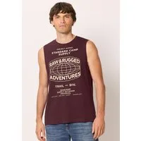 STREET ONE MEN Tanktop aus reiner Baumwolle