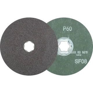 PFERD TOOLS COMBICLICK SIC Fiberscheibe für harte NE Metalle - 64294106