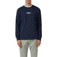 s.Oliver Langarmshirt mit Logo Schriftzug