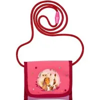 COPPENRATH DIE SPIEGELBURG Brustbeutel Brustbeutel - Pferdefreunde, pink (Set, 1-tlg., 1), Abnehmbare Kordel – auch als klassisches Portemonnaie verwendbar