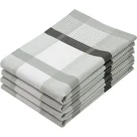 ZOLLNER Geschirrtuch, (Spar-Set, 4-tlg), 50 x 70 cm, 100% Baumwolle, vom Hotelwäschespezialisten