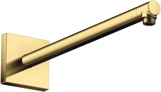 Hansgrohe Brausearm DN15 390mm eckig Hansgrohe Axor Polished Gold Optic 26436990